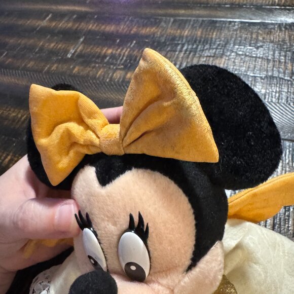RETIRED Vintage Disney Minnie Mouse ANGEL PLUSH - Picture 4 of 5